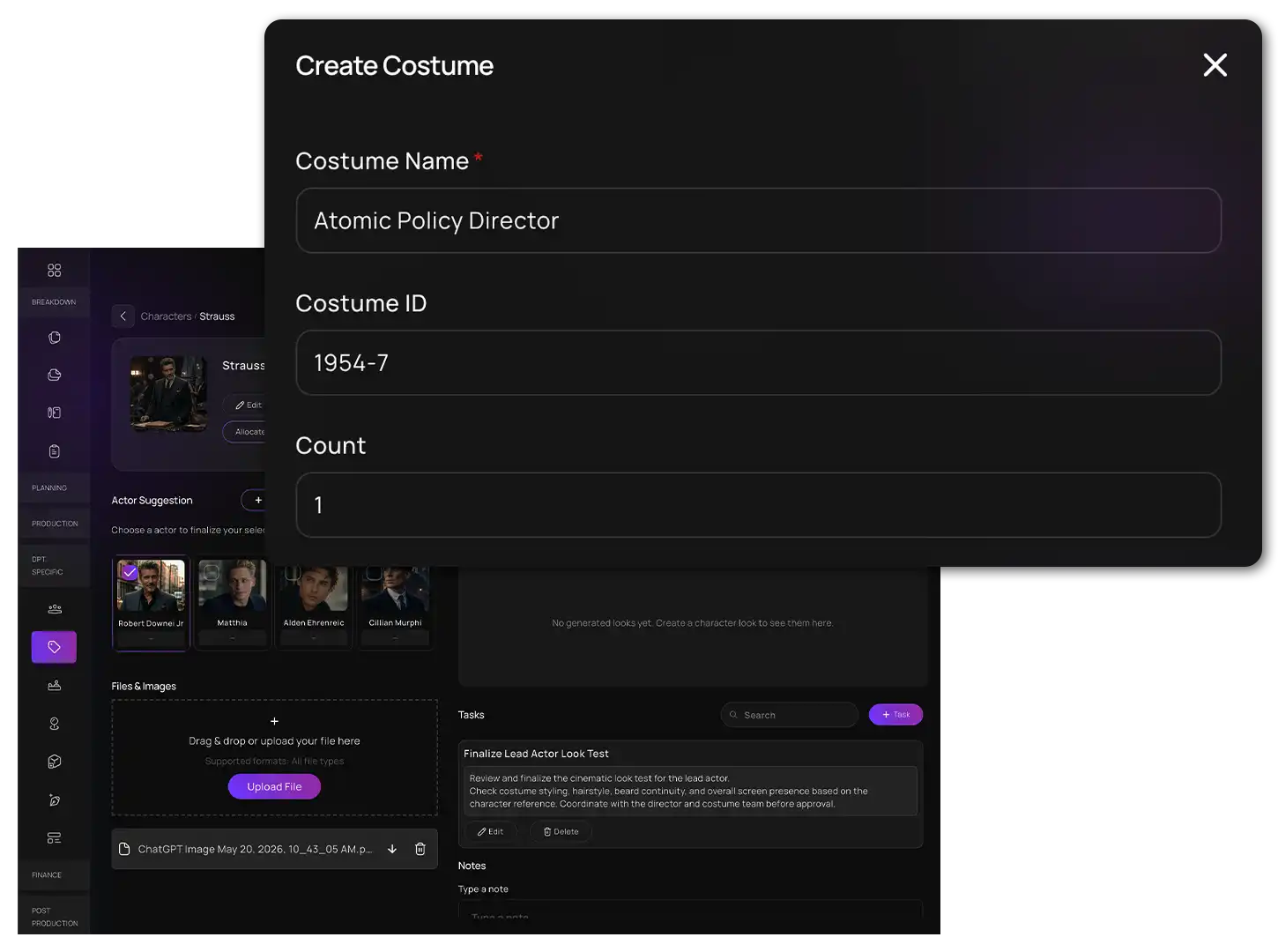 Makeup and hair system overview